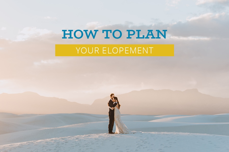 Blog article on elopement planning
