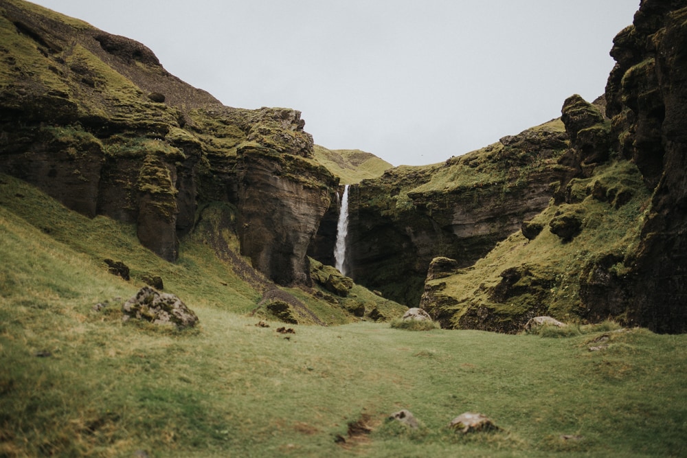 Iceland waterfall destination elopement location