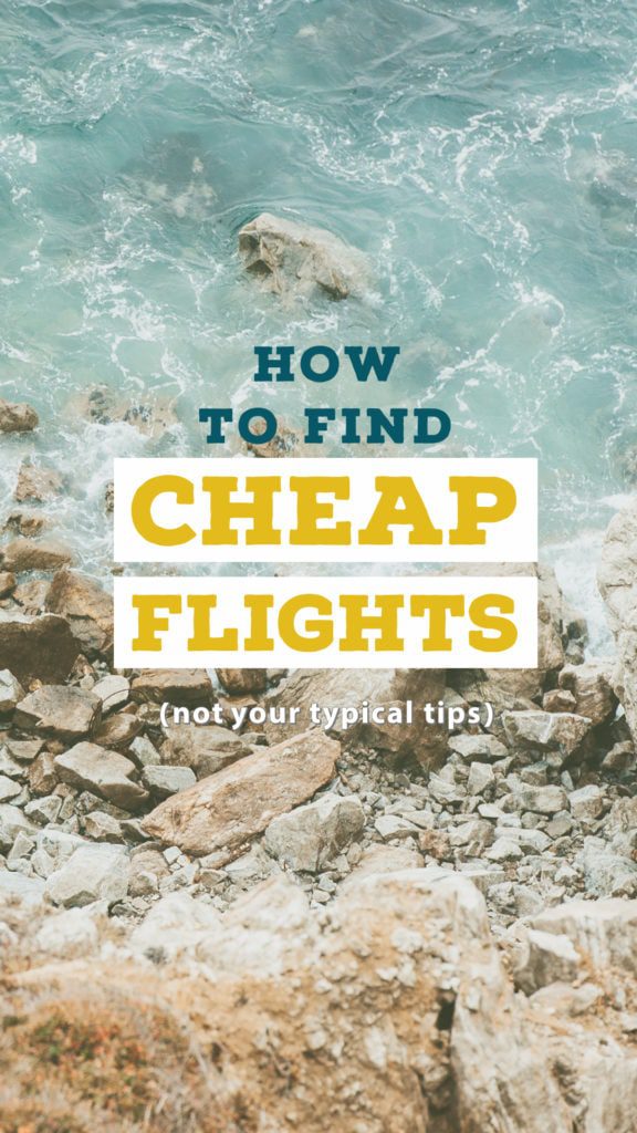 We all want to travel for the best price! Check out these tips & tricks on how to find cheap flights online. Not your typical list!
